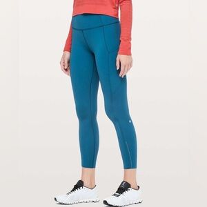 LULULEMON | fast and free leggings 7/8 *nulux* 25”